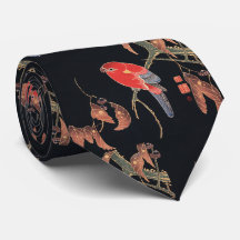 Ito Jakuchu Roter Papagei auf dem Ast Japanische K