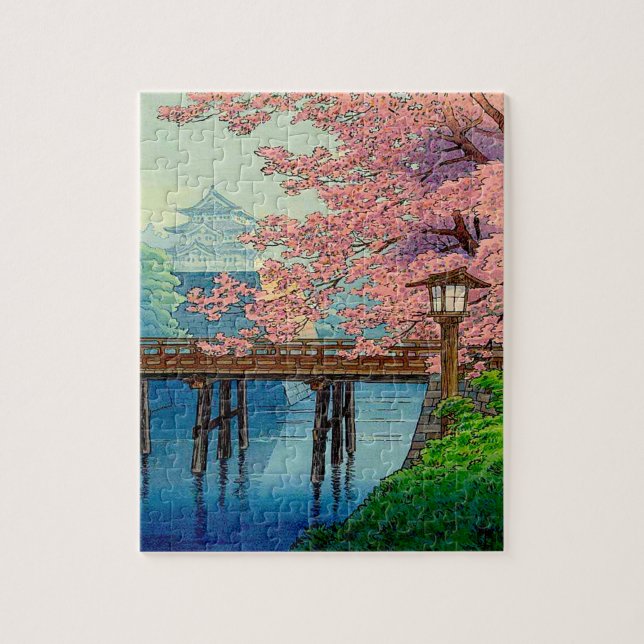 Ito Yuhans Vintages Schloss und Kirschblossom (Vertikal)