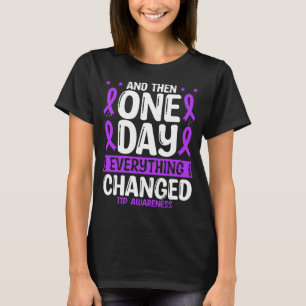 ITP Awareness ITP Warrior ITP Ribbon Survivor T-Shirt