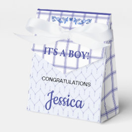 It's A Boy Baby Shower 3"w x 1.5"l x 3.25"h Geschenkschachtel