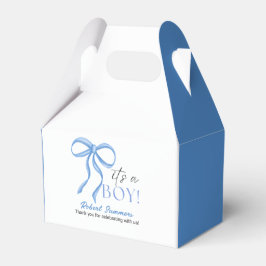 It's a Boy Blue Ribbon Geschenkschachtel