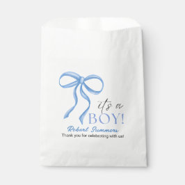 It's a Boy Blue Ribbon Geschenktütchen