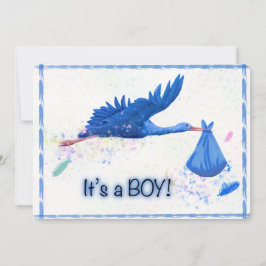 its a boy einladung
