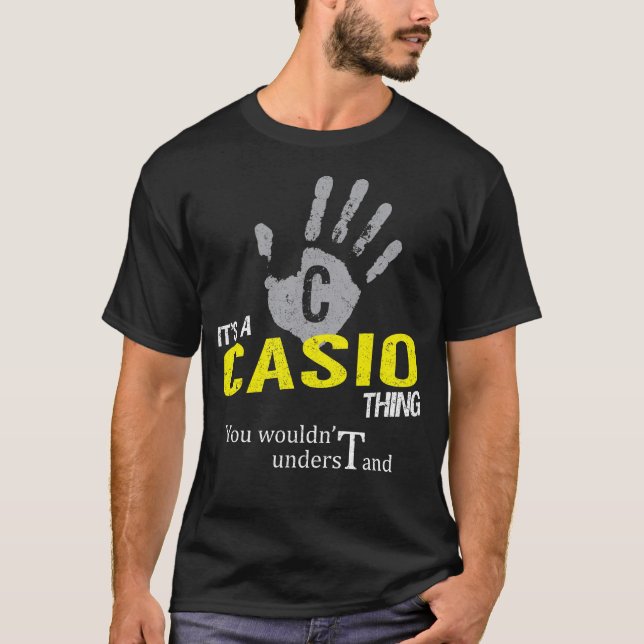 It's a CASIO Thing You Wouldn't Understand T-Shirt (Vorderseite)