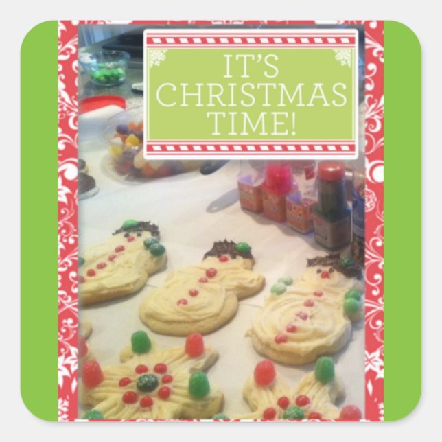 "It's a Cookie Christmas" Sticker (Vorderseite)