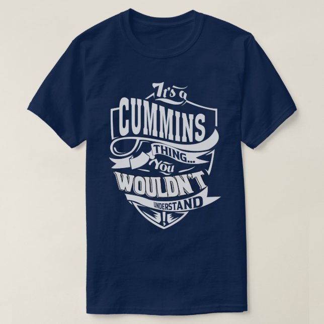 Its a CUMMINS Thing Gifts Premium  T-Shirt (Design vorne)
