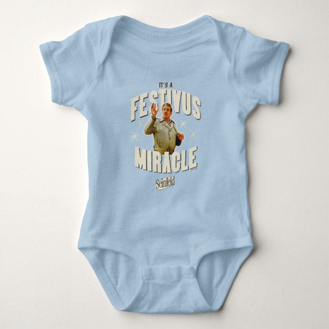 It's a Festivus Miracle Baby Strampler (Vorderseite)