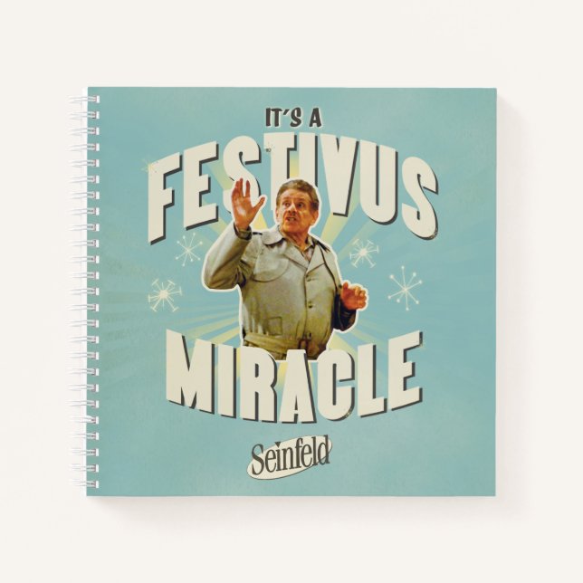 It's a Festivus Miracle Notizbuch (Vorderseite)