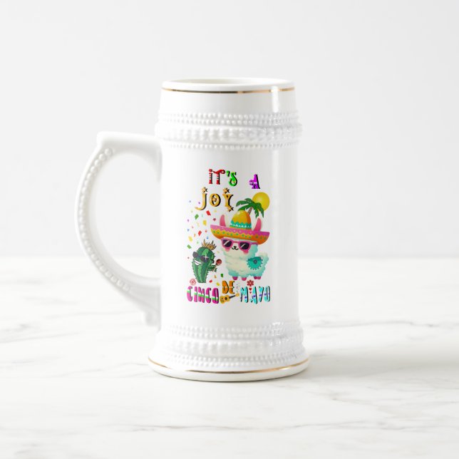 It's A Joy Cinco De Mayo Bierglas (Links)