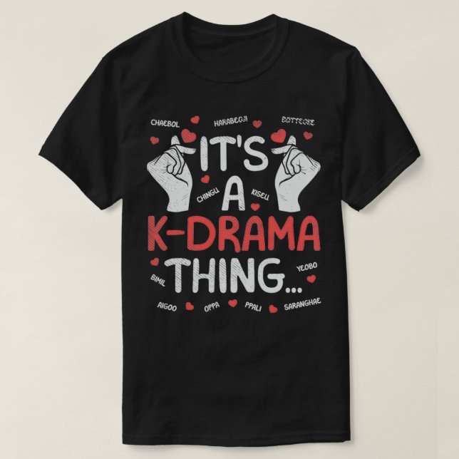 It's A KDrama Thing Pullover  (Design vorne)