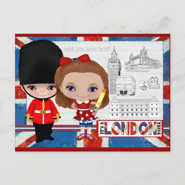 It's a London Thing Postcard Postkarte (Vorderseite)