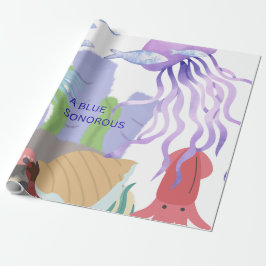 its a whole ocean vibe portray geschenkpapier