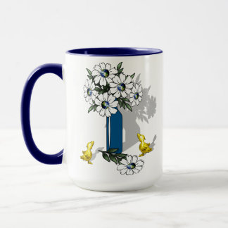 It's a Wonderful World Cute Mug w/ Baby Birds
