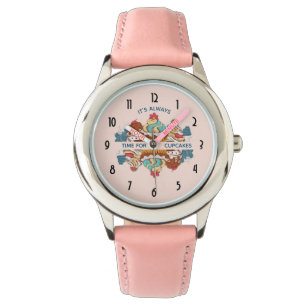 It's Always Time for Cupcakes Funny Saying Armbanduhr