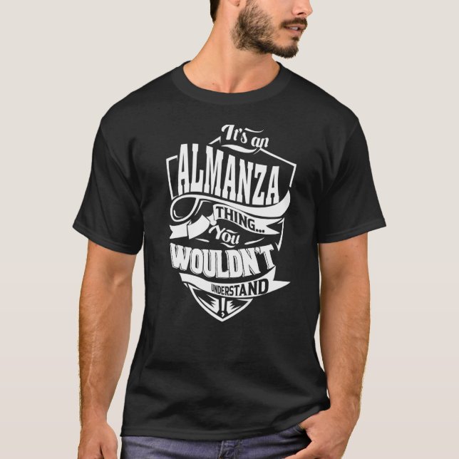 It's an ALMANZA Thing T-Shirt (Vorderseite)