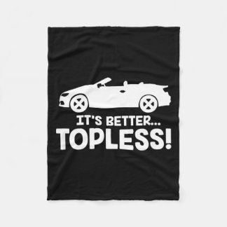It's Better Topless Cabriolet Car Folding Roof Con Fleecedecke