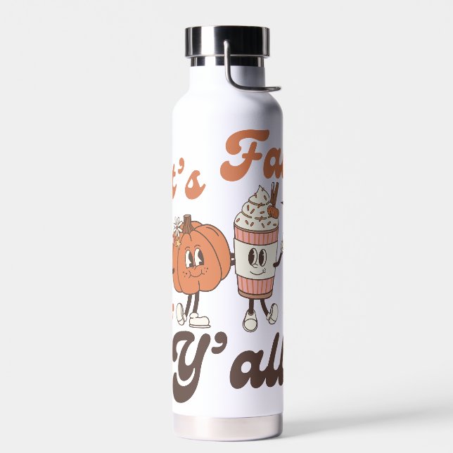 It's Fall Y'all– Cute Pumpkin Spice Trinkflasche (Links)