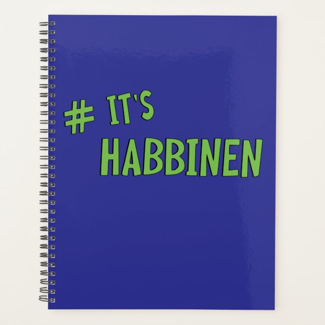 #It's Habbenin Planer (Vorderseite)