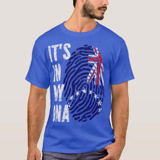 ITS IN MEINER DNA Cook Islands Flag Männer Frauen T-Shirt