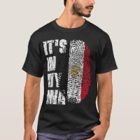 IT'S IN MY DNA Egypt Flag Boy Girl Gift