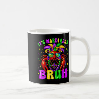 Its Mardi Gras Bruh Funny Crawfish Outfit Boys Gir Kaffeetasse