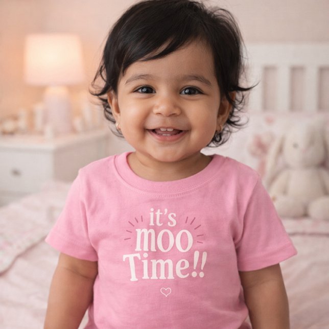 it's Moo Time Eid Adha funny  Baby TShirt  (Von Creator hochgeladen)