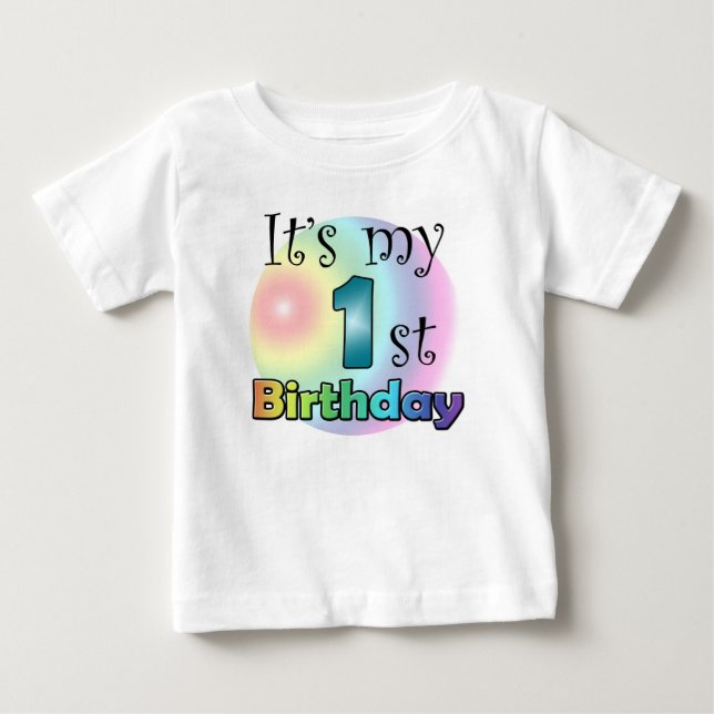It's my 1st birthday baby t-shirt (Vorderseite)