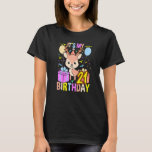 Its My 21st Birthday Deer T-Shirt<br><div class="desc">Its My 21st Birthday Deer.</div>