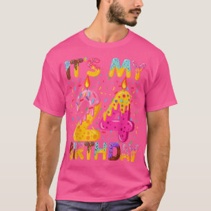 Its My 24th Birthday Sweet Donut 24 Years Old Funn T-Shirt