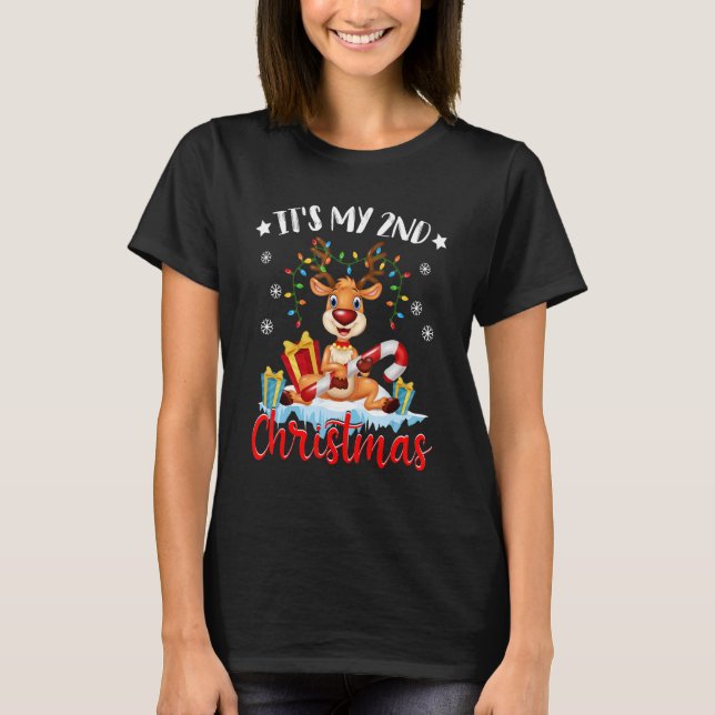 it's my 2nd Christmas 2nd Grade cute christmas T-Shirt (Vorderseite)