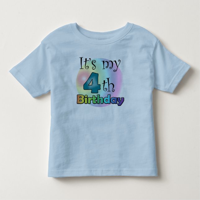 It's my 4th Birthday Kleinkind T-shirt (Vorderseite)