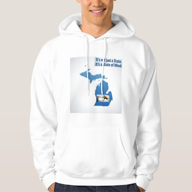 It's Not Just a State. It's a State of Mind Hoodie (Vorderseite)