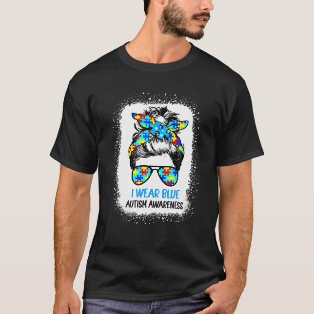 It's Ok To Be Differences Dinosaur Rex T-Shirt (Vorderseite)