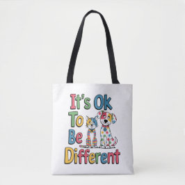 It's ok to be different tasche