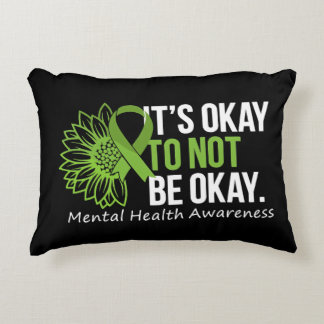 It's Okay to Not Be Okay Awareness Accent Pillow Dekokissen