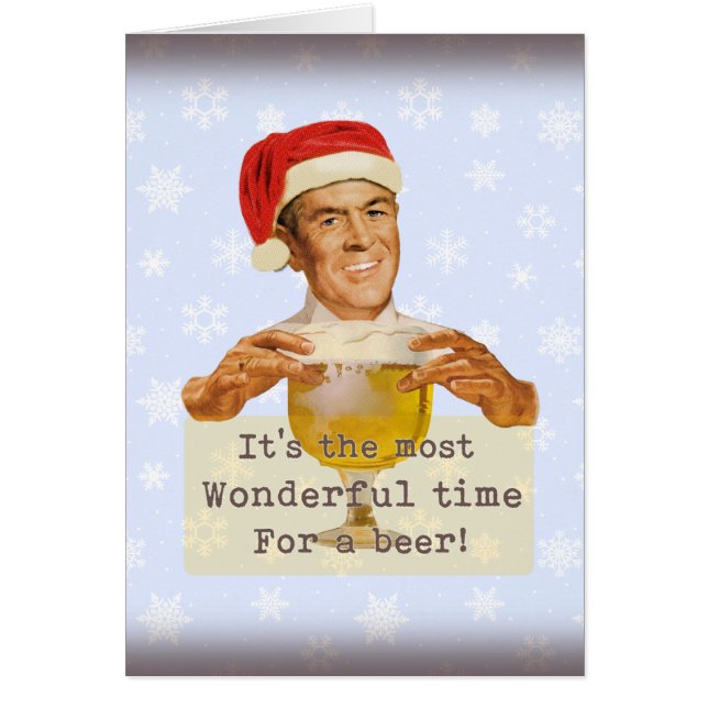 It's the most wonderful time... Christmas Card (Vorne)