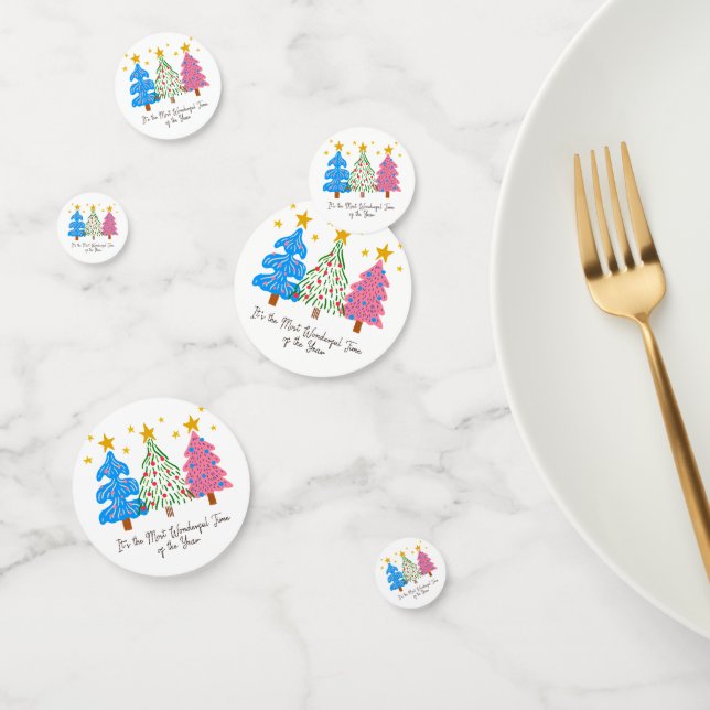 It's The Most Wonderful Time Christmas  Konfetti (Gruppe)