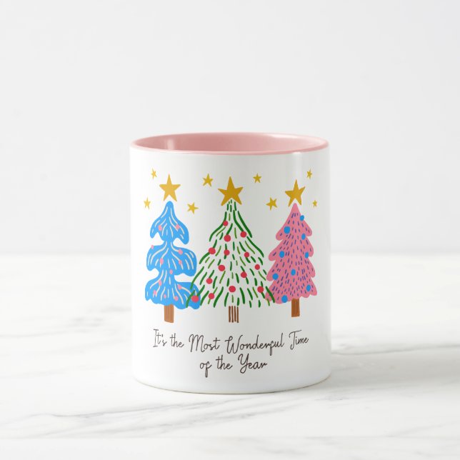It's The Most Wonderful Time Christmas  Tasse (Zentrum)