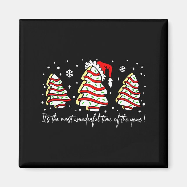 It's The Most Wonderful Time Of The Year Christmas Magnet (Vorne)