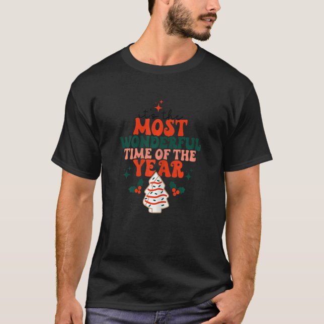 It's The Most Wonderful Time Of The Year Christmas T-Shirt (Vorderseite)