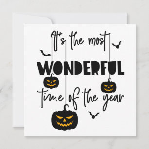 It's the Most Wonderful Time of the Year Halloween Einladung