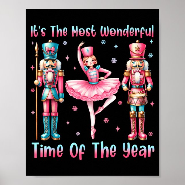 It's The Most Wonderful Time Of The Year Nutcracke Poster (Vorne)