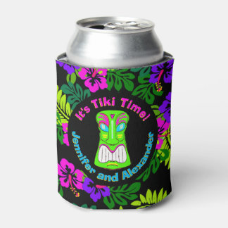 "It's Tiki Time" mit Namen Dosenkühler