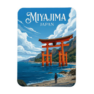 Itsukushima-Schrein Japan Magnet