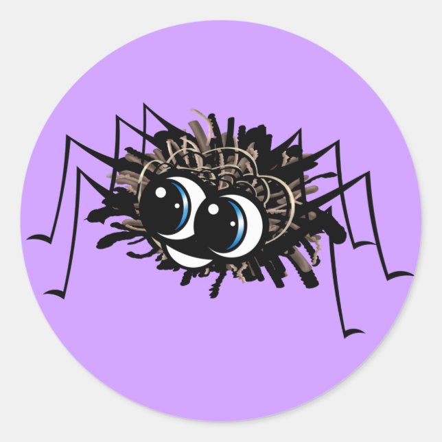 Itsy Bitsy Spider - Aufkleber (Vorderseite)