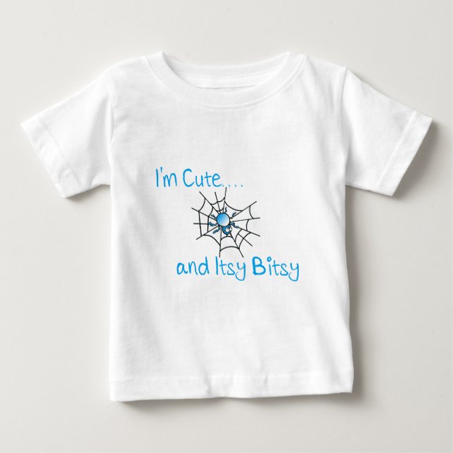 Itsy Bitsy Spider Boy Baby T-shirt (Vorderseite)