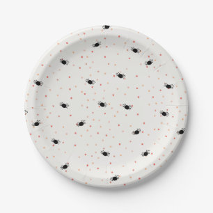 Itsy Bitsy Spider Papierplatte - Halloween-Party Pappteller