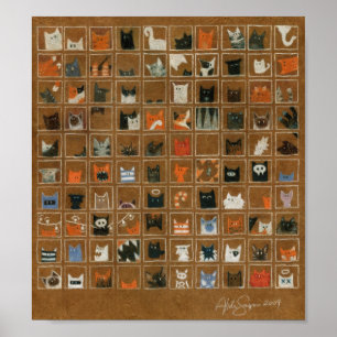 Itty Bitty Kätzchen ursprünglich Poster