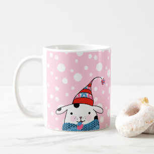 Itty Bitty Knitting Doggie Tasse
