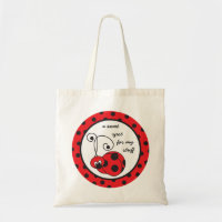 Itty Bitty Marienkäfer-Taschen-Tasche